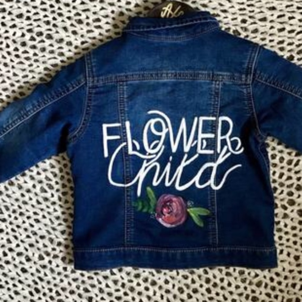 Hand-painted Denim Jacket